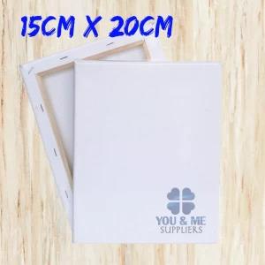 15cmX 20cm White Blank Artist Canvas Board