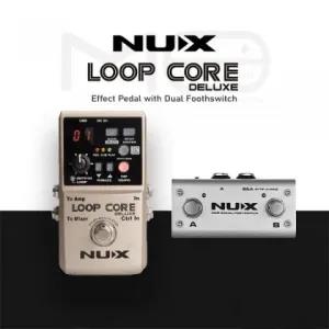 Gold NUX Loop Core Deluxe 24-bit Looper Guitar Pedal phrases