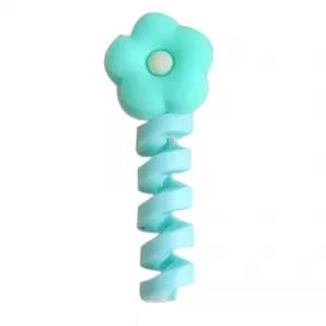 Cartoon 4 Cartoon Character Spiral Silicone Usb Cable Protec