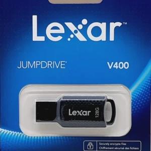 Original Lexar Pendrive USB 3.0 V400 128GB