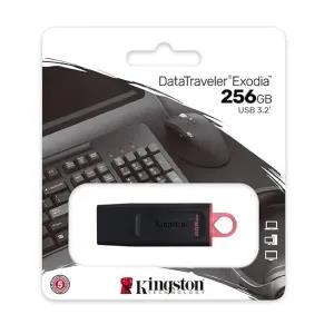 Black Kingston DataTraveler Exodia USB 3.2 Flash Drive Pen D