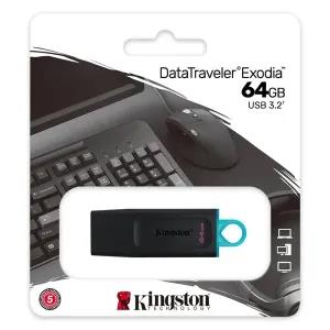 Kingston DataTraveler Exodia USB 3.2 Flash Drive Black