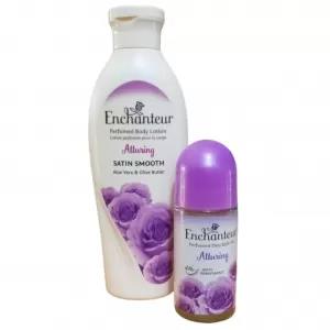 Enchanter ALLURING Perfume Body Lotion 250ml + Roll on 50ml