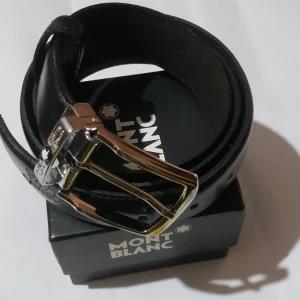 Mont Blanc Belts Genuine Leather Formal Belt