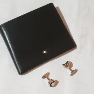 Mont Blanc Wallet Cufflink Set