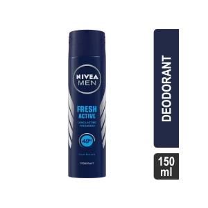 Nivea Men Fresh Active Body Spray 150ml 48h Deodorant