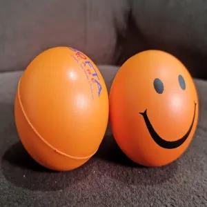 Generic Finger Exercise Balls Smiley Stress 2pcs Pack
