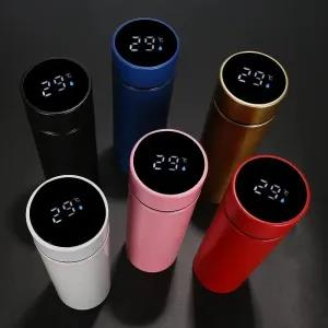 Mizi 500 ML Water Bottle LED Temperature Touch Display
