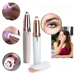 Rechargeable Eyebrow Hair Remover with LED Light