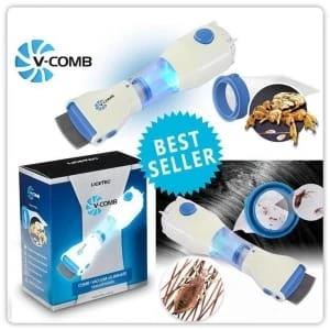 V Comb Electric Head Lice Removing Comb