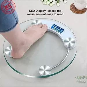 Clear Electronic Weighting Digital Body Machine Weight