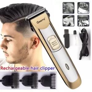 GM-6028 Geemy Rechargeable Hair & Beard Trimmer For Men / Ha
