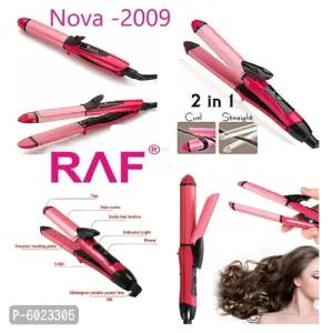 Nova NHC-2009 2 in 1 Hair Curler & Straightener Set