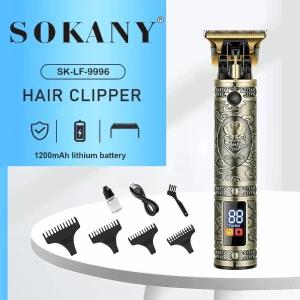 Sokany SKLF9996 Rechargeable Trimmer Clipper Hair Cutter
