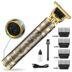 Vintage T9 Hair Cutting Trimmer Rechargeable 4 Clips