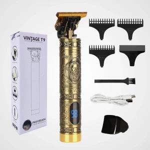 Vintage T9 Men's Hair Rechargeable Hair Trimmer Beard