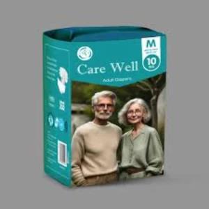 Carewell Adult Diapers Medium 10Pcs