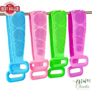 Generic Bath Brush Exfoliating Back Belt