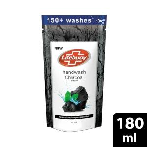 Lifebuoy Charcoal And Mint Handwash Refill Pouch 180ml