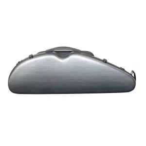 Silver Half Moon Model Violin Case 4/4 Mixed Carbon Fiber St