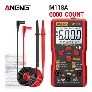 ANENG M118A Digital Multimeter Tester Auto True RMS with