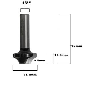 Generic TE 812 1/2 Elliptical Beading Bit