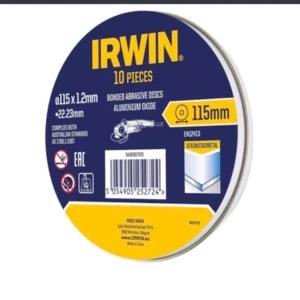 IRWIN 115mm Metal Cut Off Disc 10PK