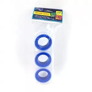 Generic PTFE Teflon Pipe Thread Seal Tape 12mm x 10m (3 Pcs)
