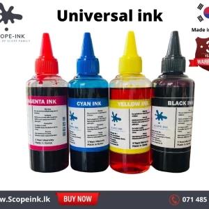 Scopeink Universal Refill ink - Made in Korea (BK/M/C/Y)