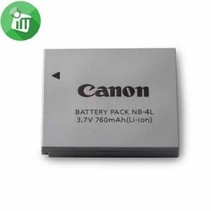 Canon NB-4L Battery 3.7V 760mAh 2.9Wh