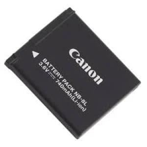 Canon NB-8L Battery 3.6V 740mAh 2.7Wh