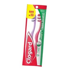 Clogard Smart Clean- Twin Pack Toothbrush