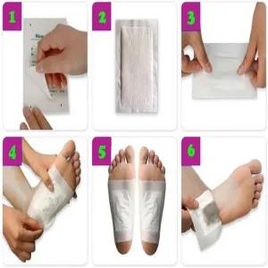 2pcs Kinoki Foot Pads for Your Health Care 10 Premium Natu