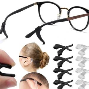 4pcs Anti-slip Silicone Ear Grip for Eyeglasses Ear Hook