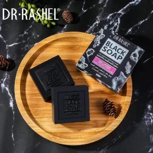 Dr Rashel Black Soap Collagen & Charcoal 100g