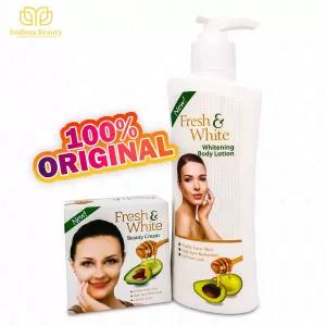 Fresh and White Beauty Cream and Body Lotion - Honey and Avo