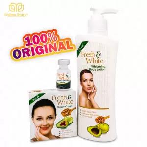 Fresh and White Beauty Cream , Body Lotion and Emergency Ser