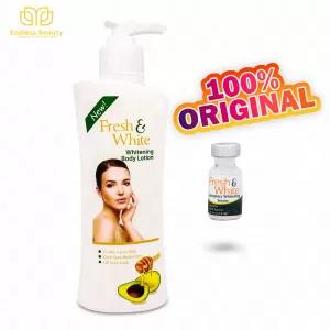 Fresh and White Body Lotion and Emergency Serum - Honey and