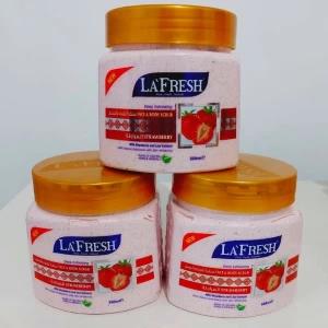 Lafresh Strawberry Face & Body Scrub 500ml Skin Care