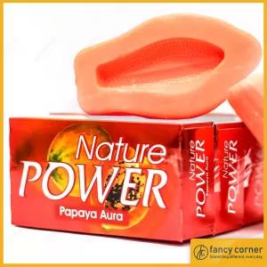 N/A Nature Power Papaya Beauty Aura Soap