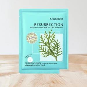 OneSpring Resurrection Grass Collagen Moisturizing Mask