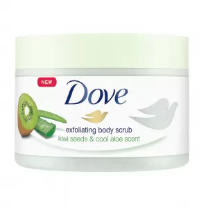 Dove - Exfoliating Body Polish - Kiwi Seeds & Cool Aloe