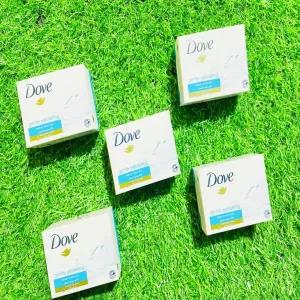 Floral Dove Gentle Exfoliating Beauty Bar Soap 100G Bundle (