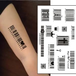 Mini Size Body Art Waterproof Temporary Tattoo
