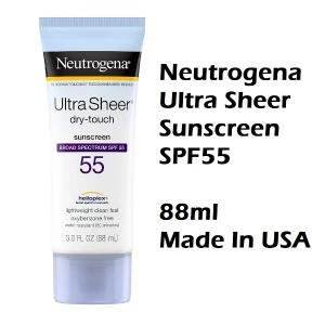 Neutrogena Ultra Sheer Sunscreen 88ml SPF55 Sun Cream