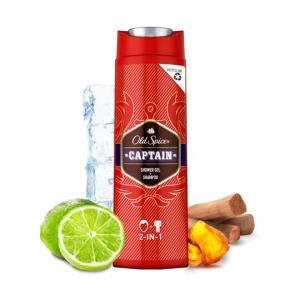 OLD SPICE Captain Shower Gel & Shampoo 400Ml
