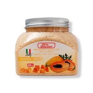 Skin Doctor Papaya Face& Body Scrub 500ml made In Italy