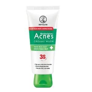 Acnes Creamy Wash Mentholatum - 100G