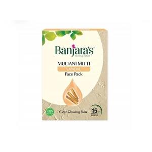 Banjara's Multani Mitti + Sandal Face Pack Powder 100gms