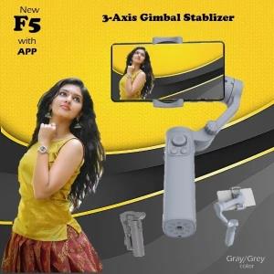 F5 Anti Shake 3-Axis Gimbal Stabilizer APP Face Tracking